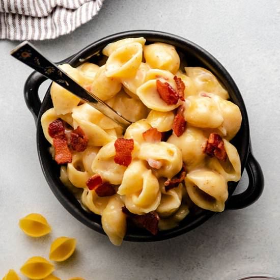 Hard Apple Cider Mac and Cheese