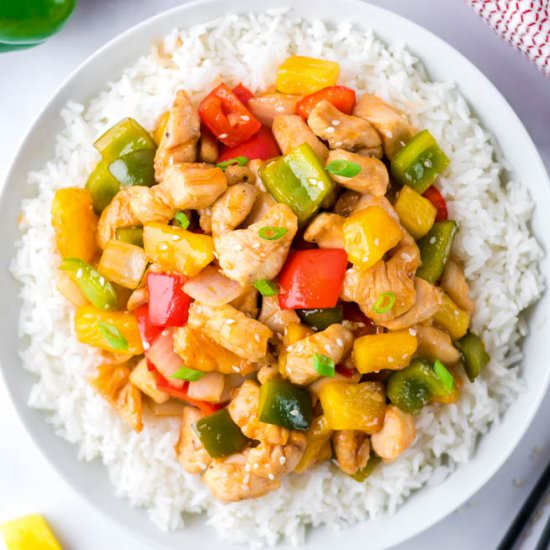 Sweet and Sour Chicken