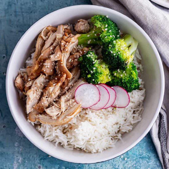 Pressure Cooker Soy Braised Chicken