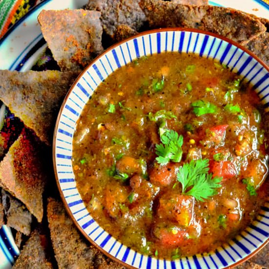 Grilled Tomato Salsa