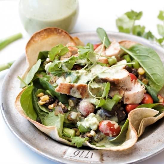 Grilled Chicken Taco Salad