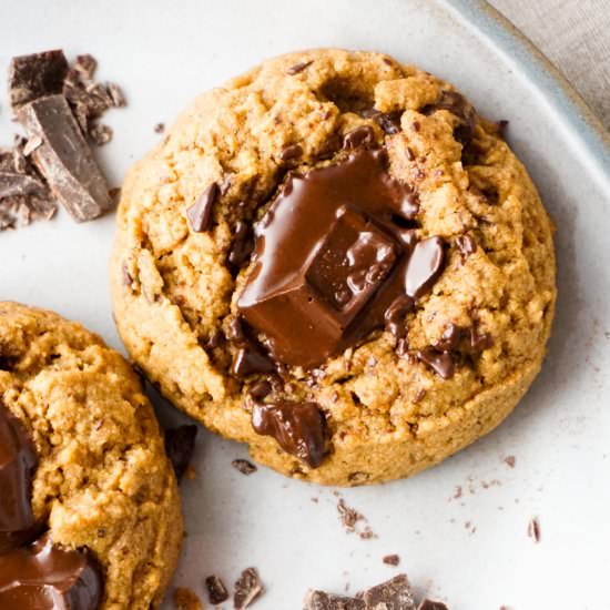 PB Chocolate Chunk Cookies