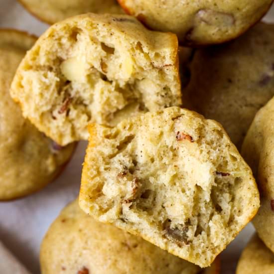 Almond Pecan Spice Muffins