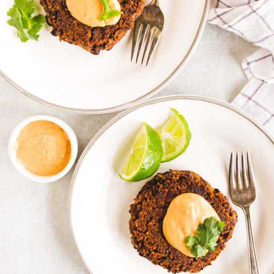 Chipotle Black Bean Burgers