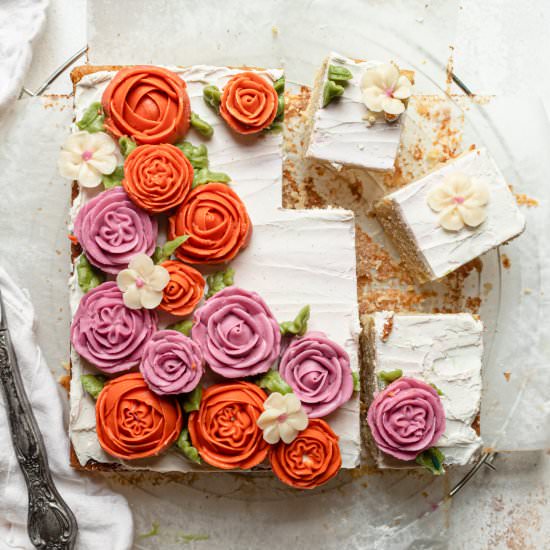 Gluten-Free Vanilla Bean Cake
