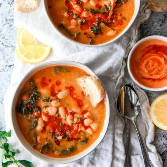 white bean soup