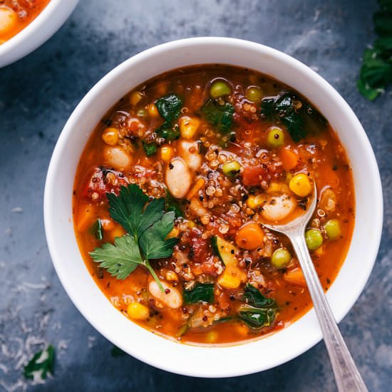Healthy Minestrone Soup