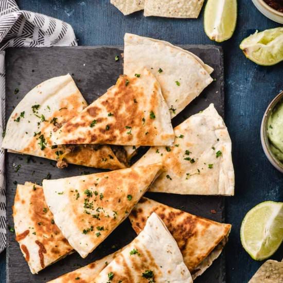 Ground Beef Quesadillas