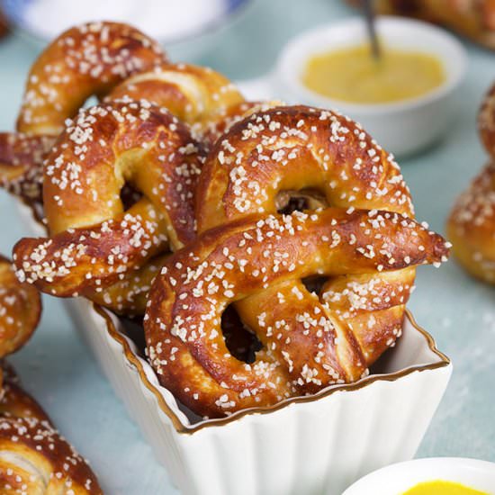 Homemade Soft Pretzels