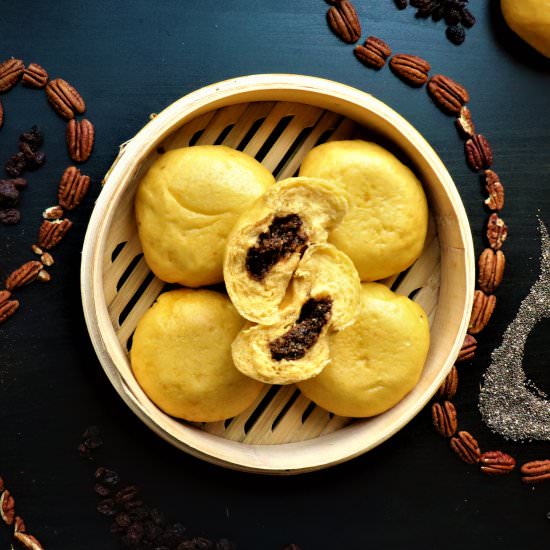 Stuffed Sweet Steamed Buns