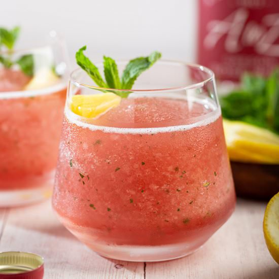 Pineapple Mint Frosé