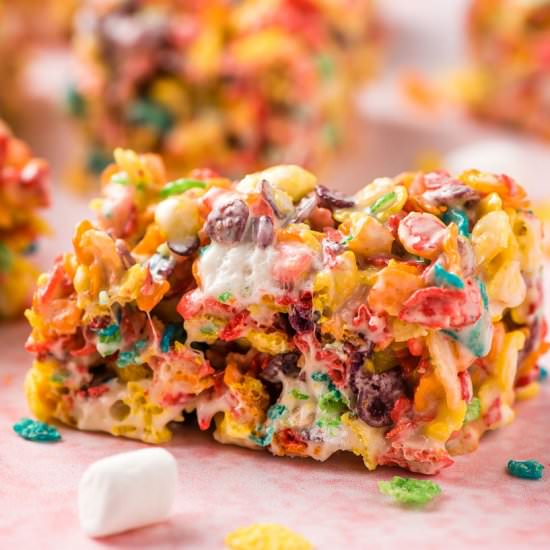 Fruity Pebbles Bars
