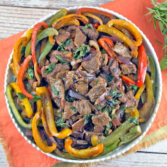 Thai Basil Beef Stir Fry
