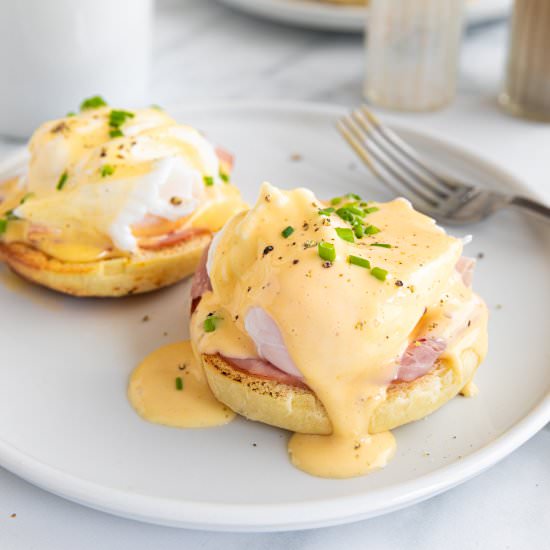 Eggs Benedict for two