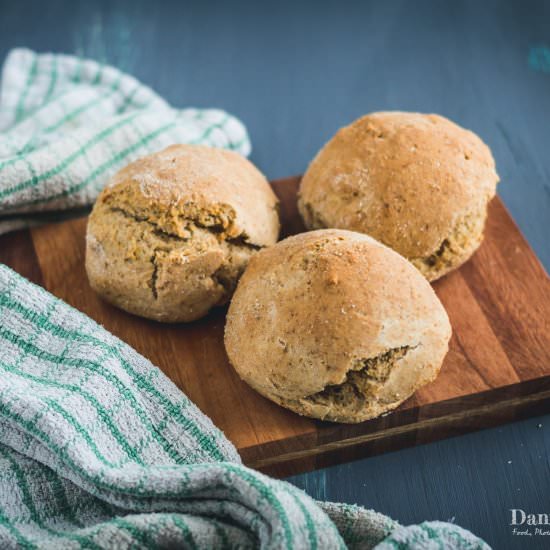 No Yeast Einkorn Dinner Rolls