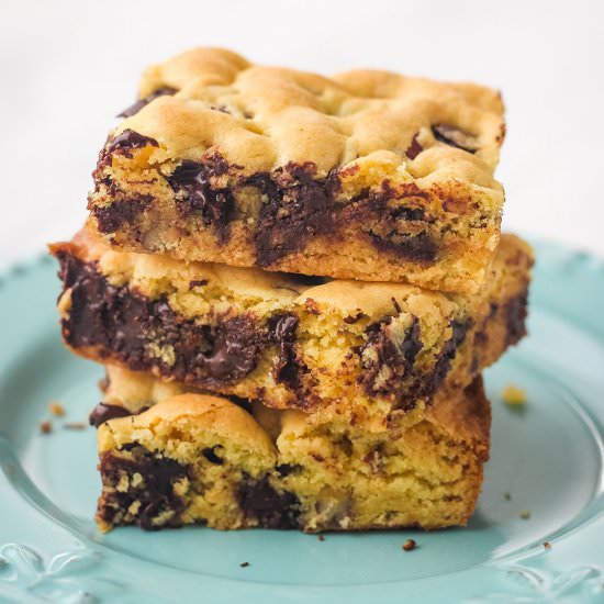 Small Batch Cake Mix Cookie Bars