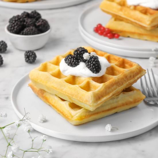 Sourdough Waffles