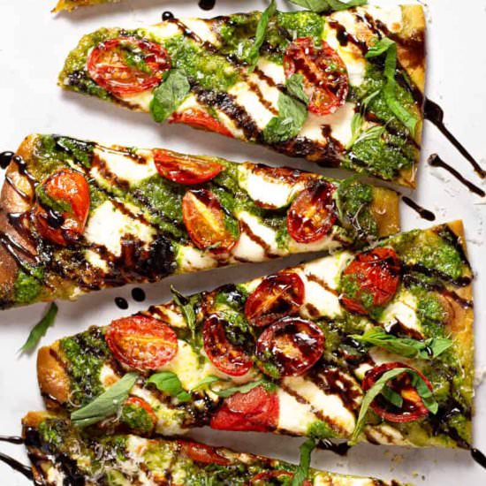 FLATBREAD PIZZA CRUST – NO YEAST