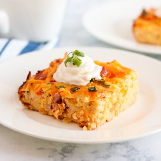 Pimento Cheese Breakfast Casserole