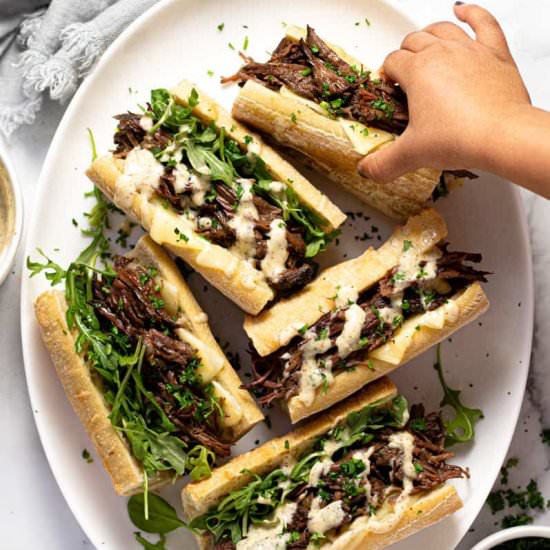 INSTANT POT FRENCH DIP