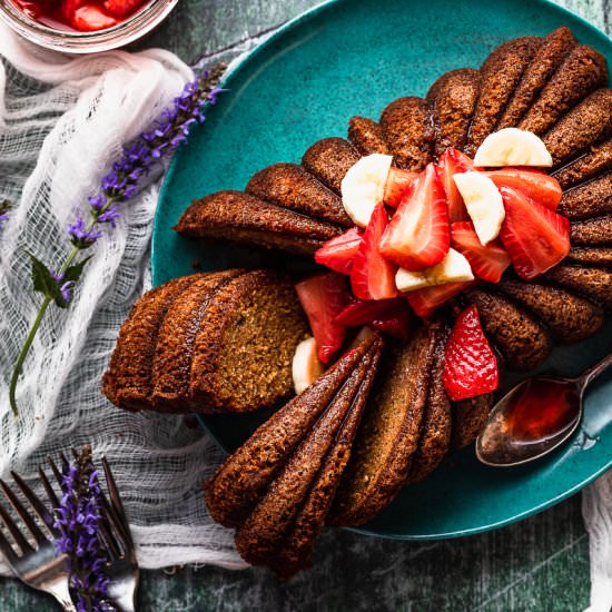Healthy Banana Cake