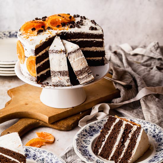 Gluten Free Chocolate Orange Cake