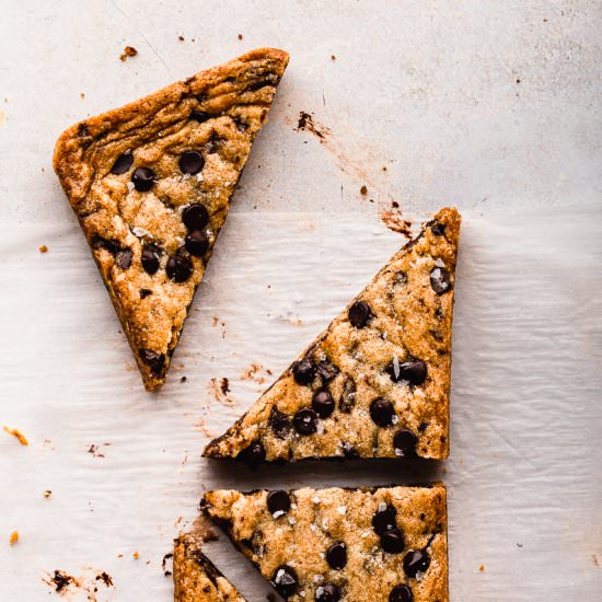 Vegan Small Batch Cookie Bars