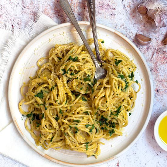 Breakfast pasta