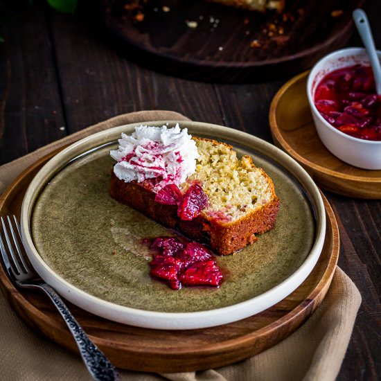 Blood Orange Olive Oil Cake