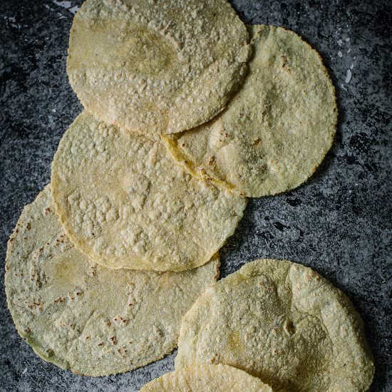Homemade Corn Tortillas Recipe