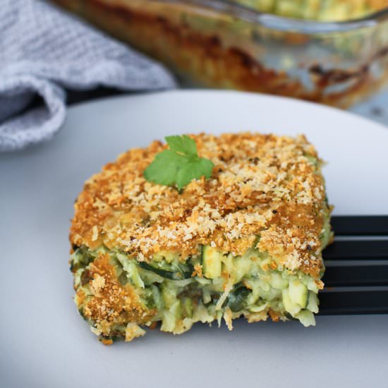 Vegan Courgette Baked Frittata