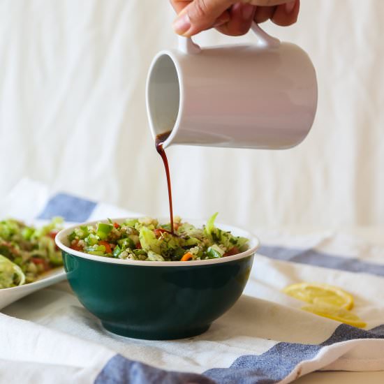 Fresh Quinoa Salad with Pomegranate