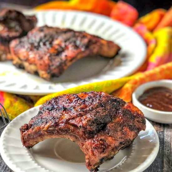 Low Carb Ribs in the Air Fryer