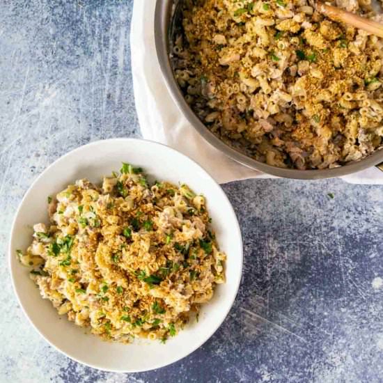One Pot Tuna Noodle