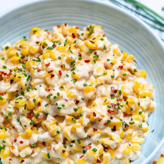 One-Pot Cheesy Creamed Corn