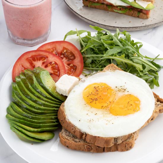 Five Minute Sunny Side up Eggs