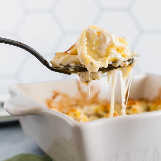 Baked Tortellini Alfredo