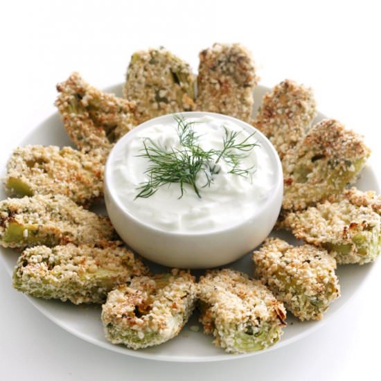Breaded Air Fryer Artichoke Hearts