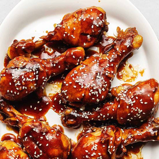 Keto Teriyaki Chicken Legs