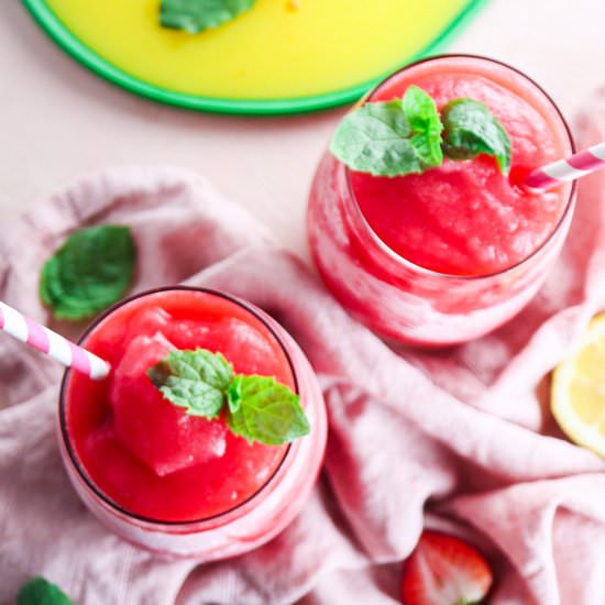 Strawberry Frosé