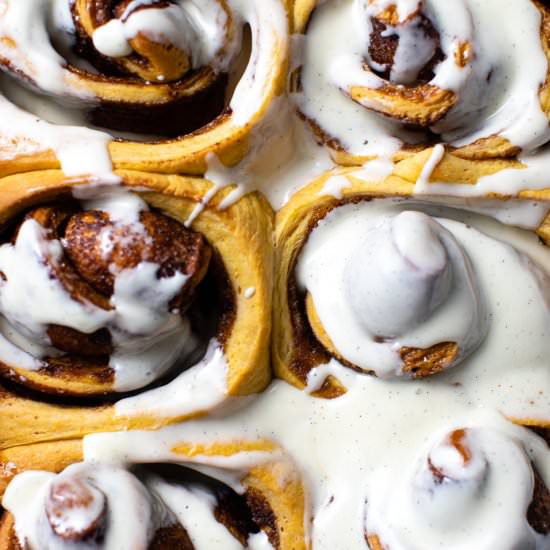 Sweet Potato Cinnamon Rolls