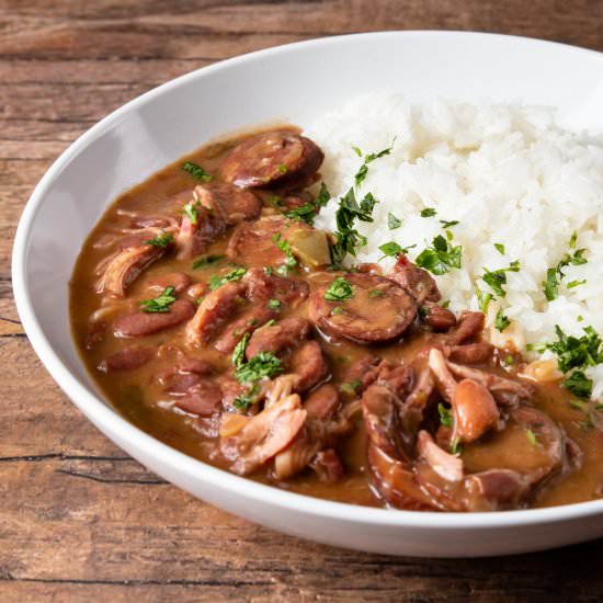 instant pot red beans and rice