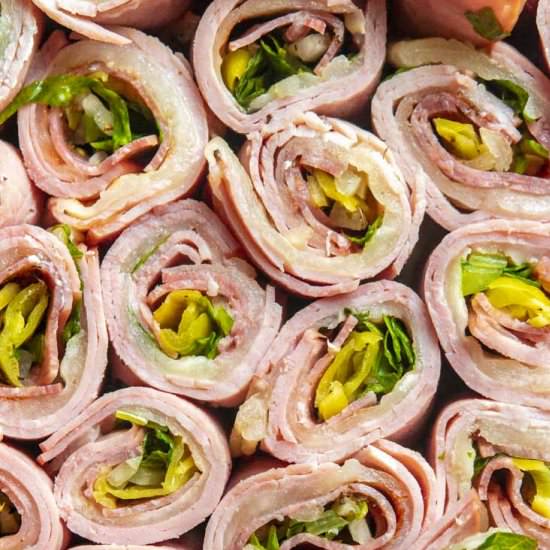 Italian Sub Roll Ups