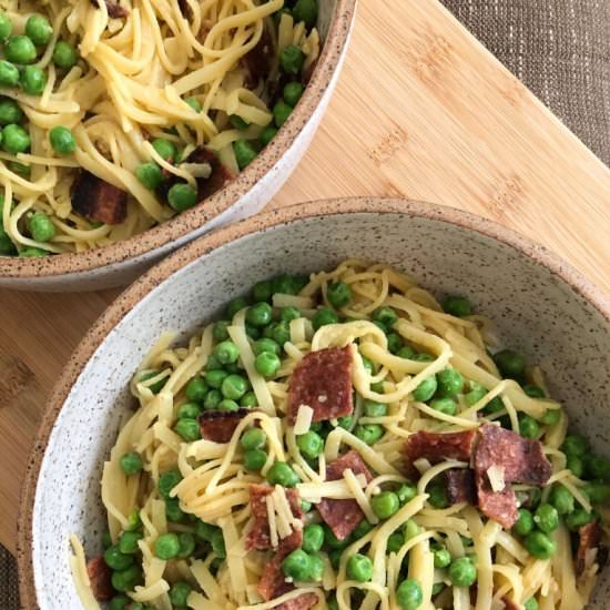 Spring Carbonara