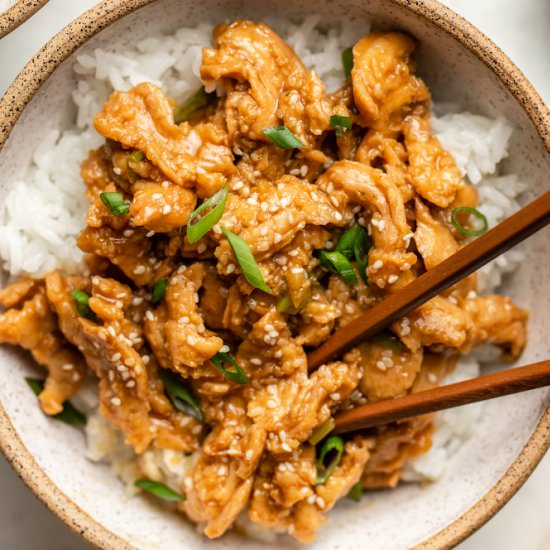 Vegan Sesame “Chicken”