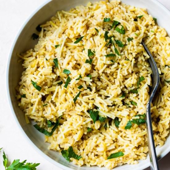 Rice Pilaf (Healthy Rice-A-Roni)