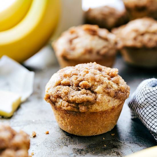 Banana Crumb Muffins