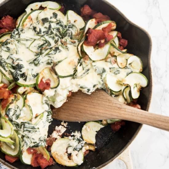 Deconstructed Manicotti Skillet