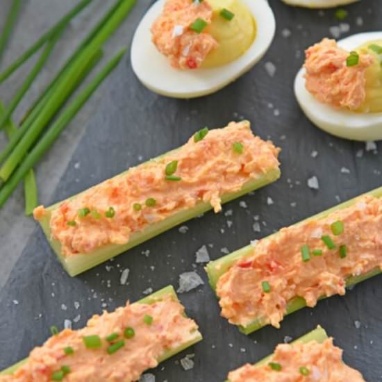 Pimento Cheese Celery