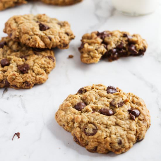 chocolate chip oatmeal cookeis